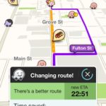 Waze fortæller hvis det hurtigere at køre en omvej